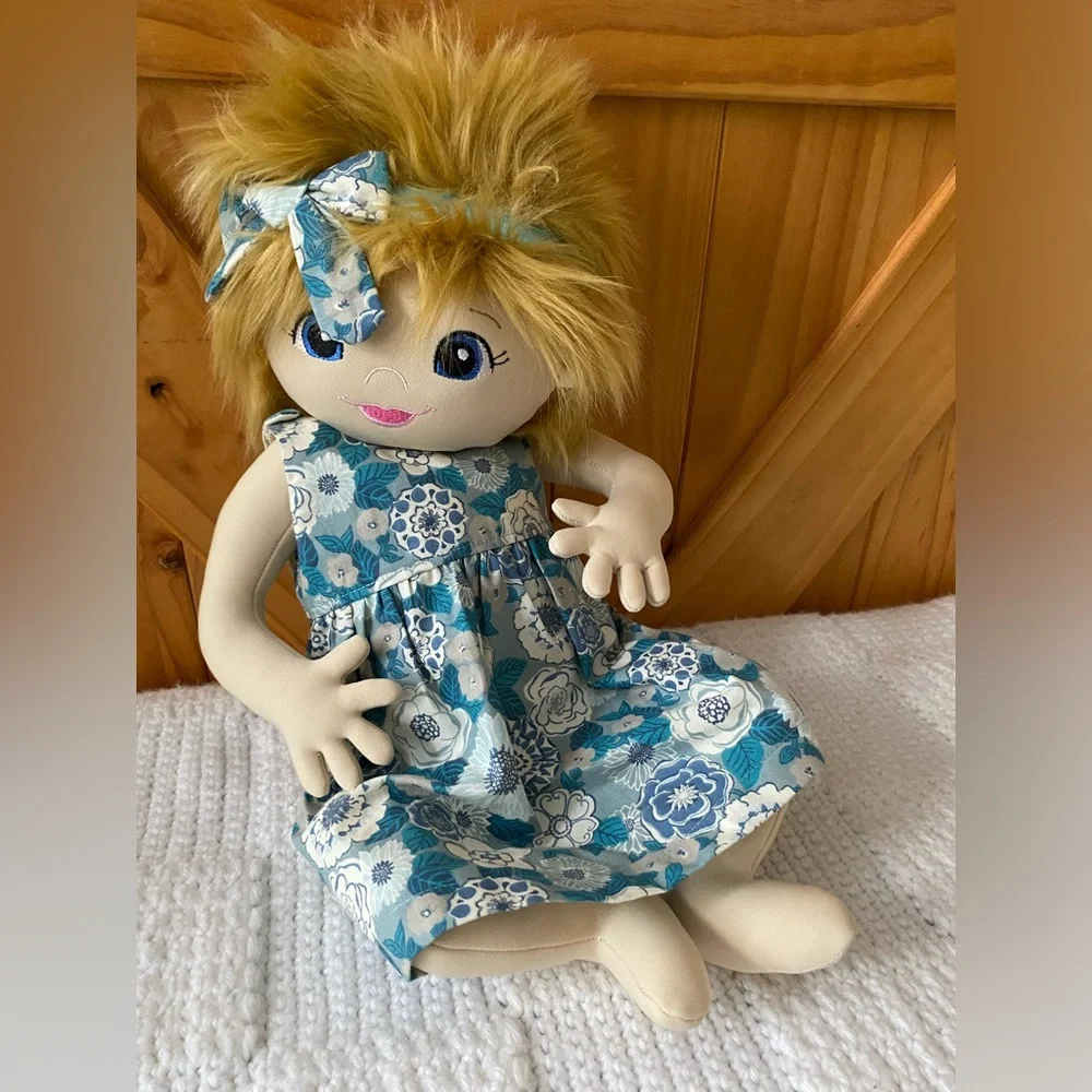 Handmade fabric baby